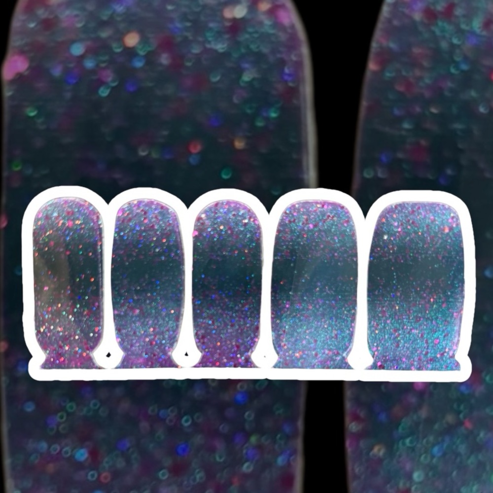 Color Street Nail Strips:”Phantom Orbit”. NWT. Full set + extras